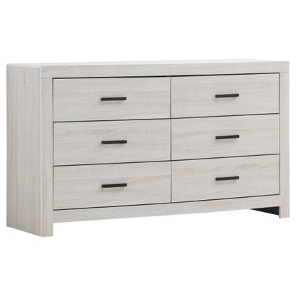 48-RECAMARA-B062S01989-White 4-piece Queen Bedroom Set