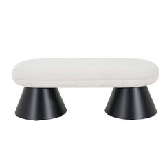 Dining Bench Upholstered For Dining Room - Beige