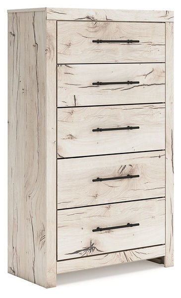 Lawroy - Five Drawer Chest - Light Natural