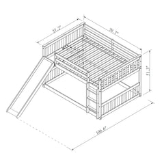 Bunk Bed With Slide And Ladder