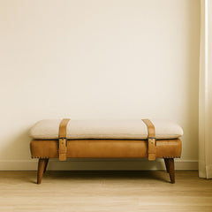 Buffalo - Hide Leather Bench