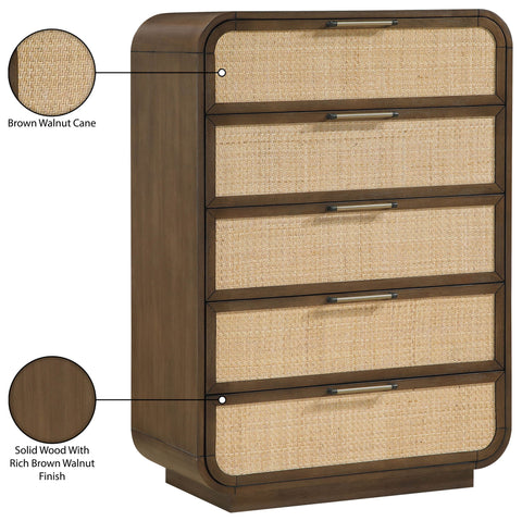 Windsor - Solid Wood Chest - Brown