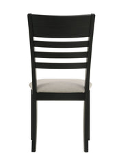 Folio - Side Chair (Set of 2) - Black / Gray