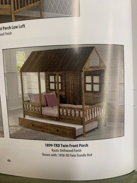 1899A-TRD-Twin Front Porch Bed 5pc