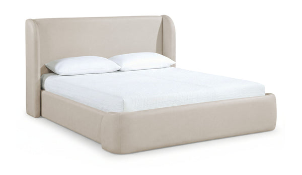 Warby - Vegan Leather Upholstered Bed