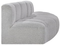 Arc - Boucle Fabric 3 Piece Modular Sofa