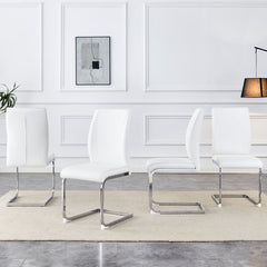 Luxury Simple Arch Chair, High Resilience With Metal Legs