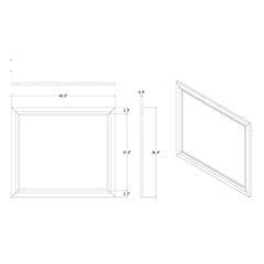 Chloe - Mirror - Gemstone Silver