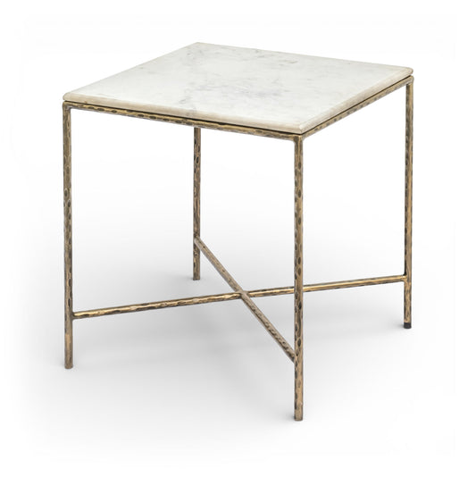 Valen - Marble And Iron Table