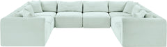 Shaggy - 8 Piece Modular U-Shaped Sectional