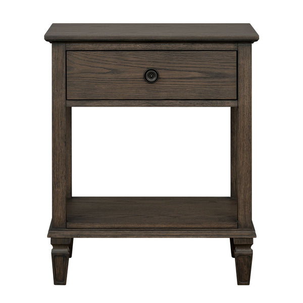 Victoria - Bedside Table With Drawer And Shelf