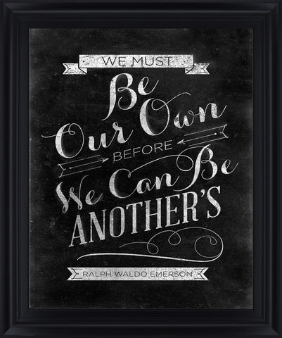 Chalked Whimsy - 28" x 34" Framed Wall Art