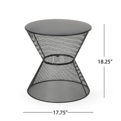 Nevada - Contemporary Side Table With Mesh Design