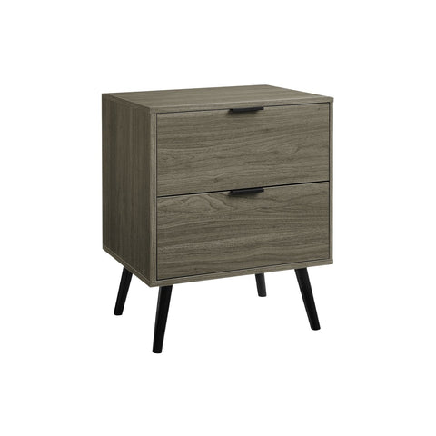 Modern Accent Table With Storage Drawers