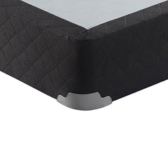 Maynard - Twin Standard Box Spring Foundation With Reinforced Support And Breathable Design - Gray
