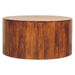 Round Coffee Table - Chestnut