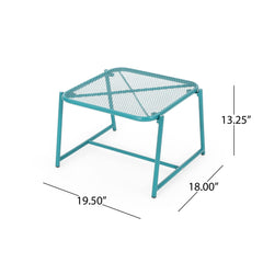 Kincaid - Modern Mesh Top Side Table