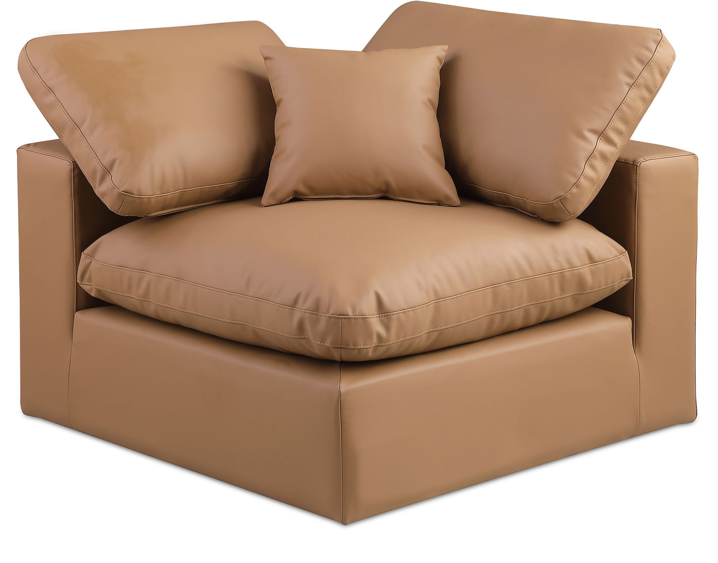 Comfy - Faux Leather Corner Chair