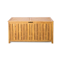 Portside - 100 Gallons Wood Deck Box - Teak