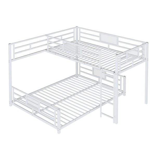 L-Shaped Bunk Bed