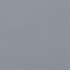 Irine - Faux Leather Sectional Sofa With Ottoman - Gray