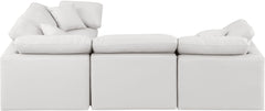 Indulge - Faux Leather 4 Piece Modular Corner Sectional