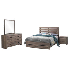 Geary - Slatted Headboard Panel Bedroom Set