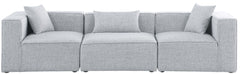 Cube - Linen Modular 3 Seat Sofa