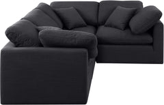 Indulge - Linen 4 Piece Modular Corner Sectional