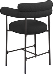 Blake - Counter Stool With Black Base (Set of 2)