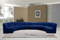 Infinity - 8 Piece Velvet Modular Sectional