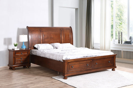 Stunning Sleigh Bed Design<