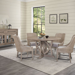 Cane - Backed Host Chair Colored (Set of 2) - Sand
