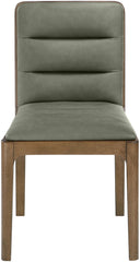 Ellis - Vegan Leather Upholstered Dining Chair (Set of 2) - Brown Base