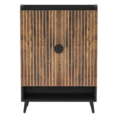 Shoe Cabinet With Doors, 7 Tier Storage Organizer