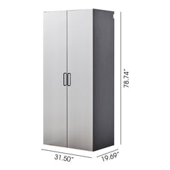 Astro Series - Metal Wall Mounted Storage Cabinet With Soft Closing Drawers