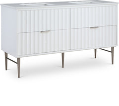 Modernist - Bathroom Vanity With Chrome Legs