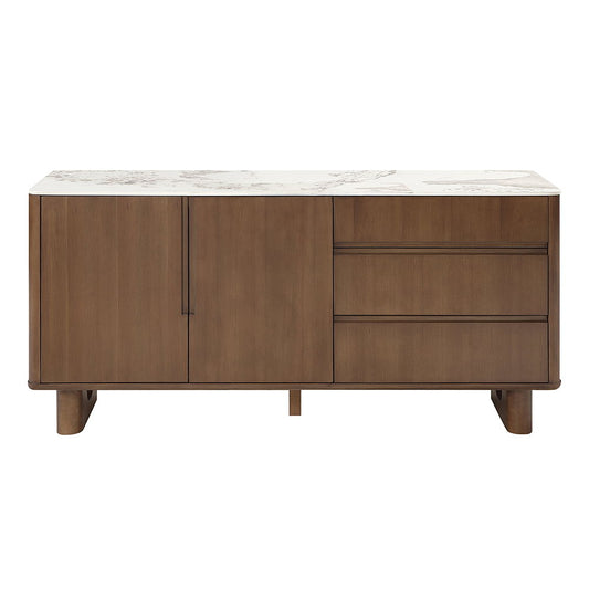 Harvey - Server With Ceramic Top - Walnut