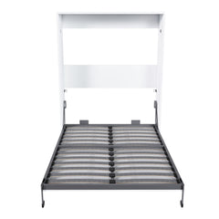 Queen Murphy Bed, Space Saving Design - White