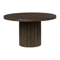 Radkin - Round Dining Room Table - Burnished Brown