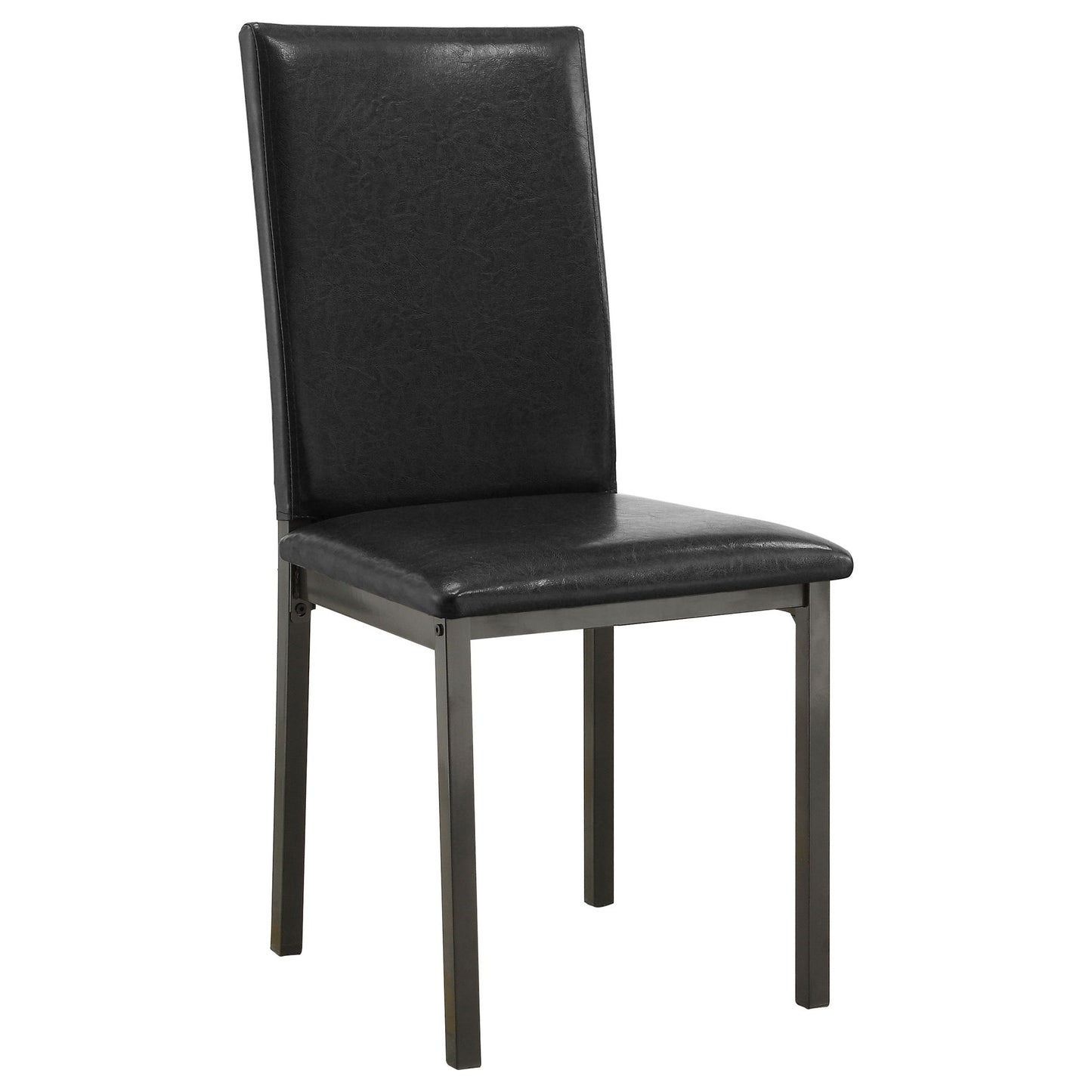 Macy - 5 Piece Dining Set - Black