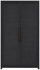 Vana - Solid Wood, Oak Veneer And Stainless Steel Storage Cabinet