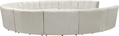 Infinity - 11 Piece Velvet Modular Sectional