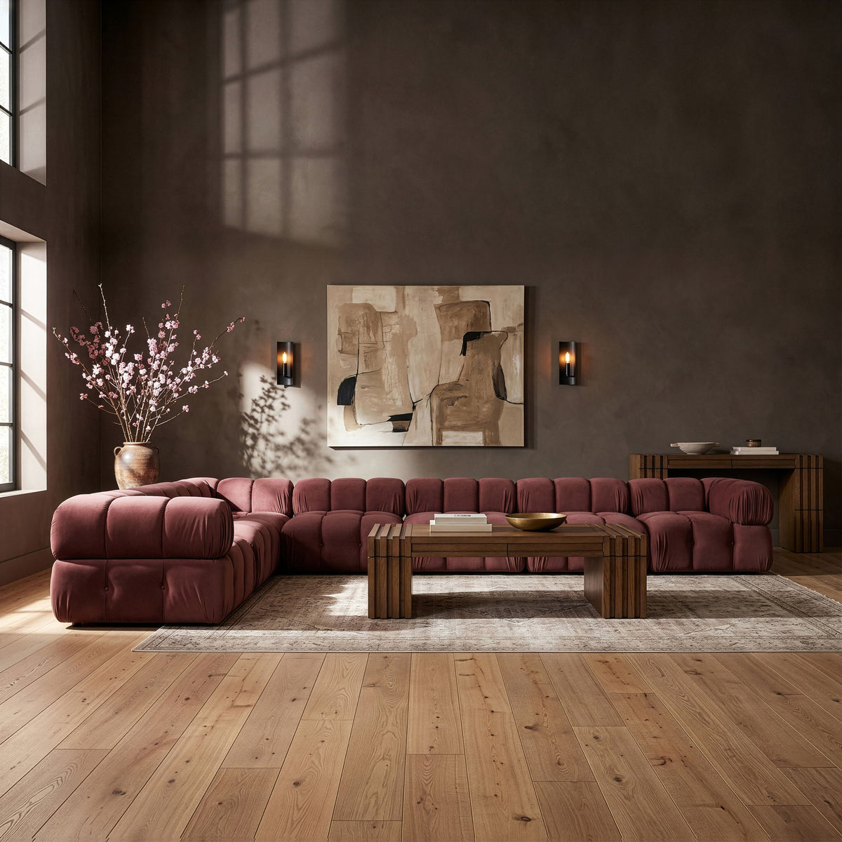 Orin - 7 Piece Modular Sectional (4 Modular Chairs, 3 Corner Chairs)