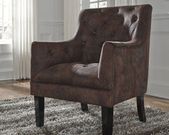 Drakelle - Accent Chair - Mahogany