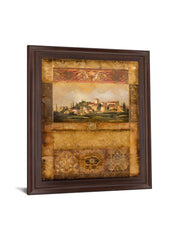 Tuscan Village Mosaic - 28" x 34" Framed Wall Art