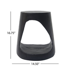 Hollow - Side Table, Durable And Weather Resistant