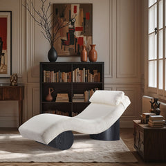 Marcella - Chaise Lounge - Black Base
