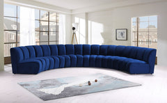 Infinity - 6 Piece Velvet Modular Sectional