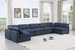 Indulge - Linen 7 Piece Modular U-Shaped Sectional